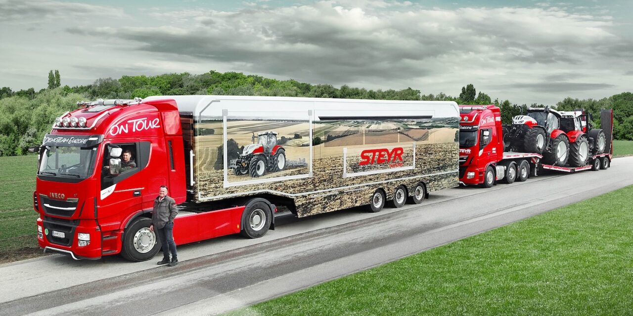 Steyr: il rinomato marchio austriaco “scende in campo” con un nuovissimo Demo Truck