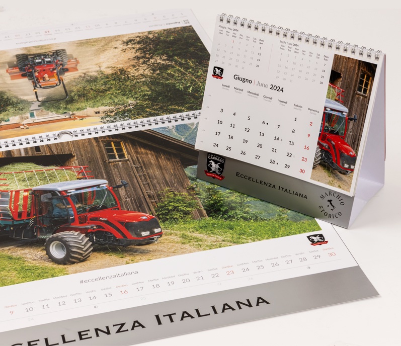  Calendario Antonio Carraro 2024 “Eccellenza Italiana”