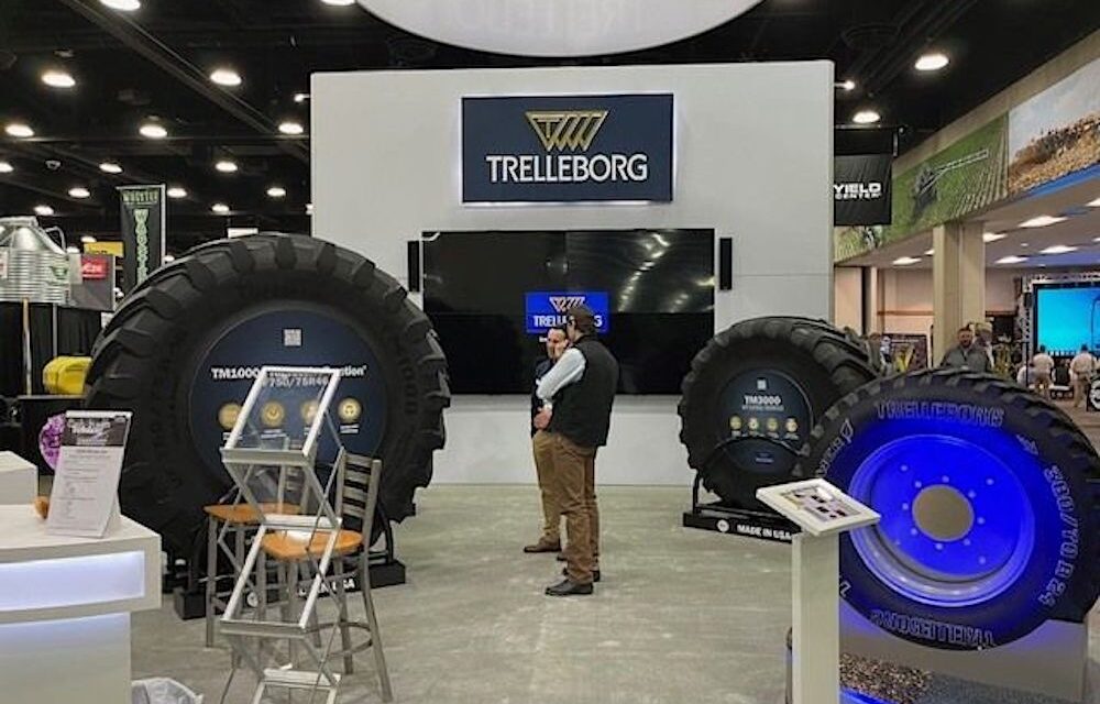 Trelleborg: pneumatici di ultima generazione in mostra al National Farm Machinery Show 2024