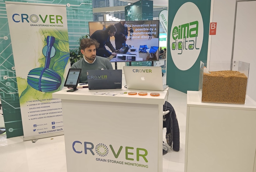 Lo stand di Crover all'ultima edizione di Eima International