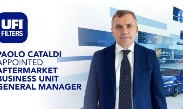 UFI Filters: Paolo Cataldi nominato Aftermarket Business Unit General Manager