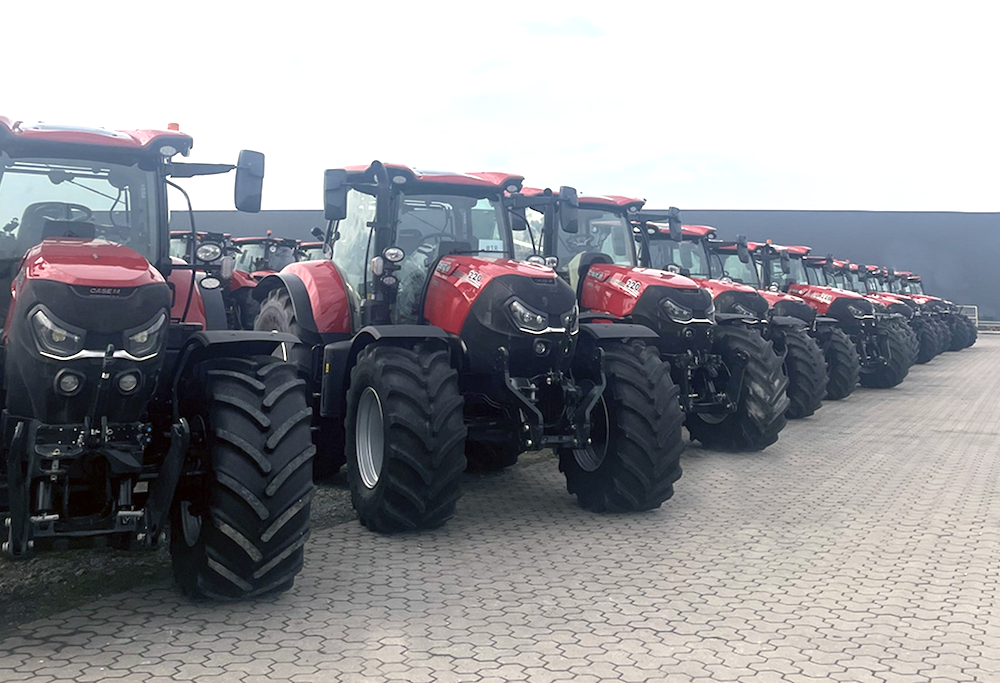 Una flotta di 90 trattori Case IH è stata consegnata a easyTraktor, la principale società di noleggio di trattori in Germania.