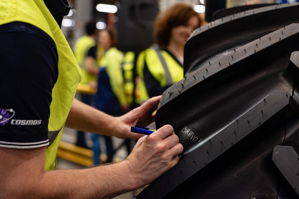 Michelin, Inaugurazione Cosmos presso lo stabilimento di Troyes