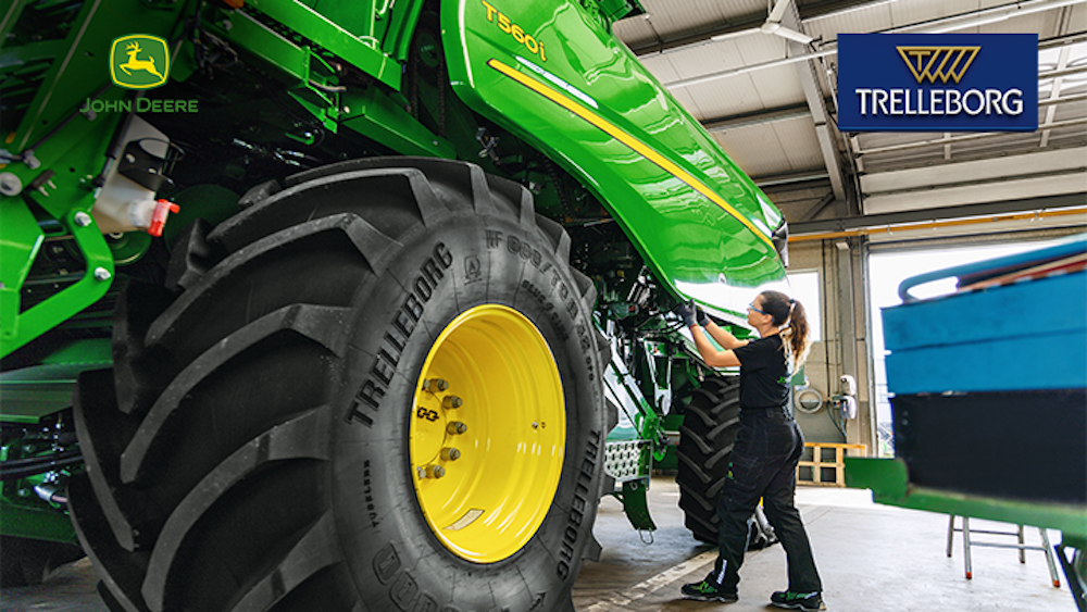 Trelleborg sfrutta la rete John Deere per espandersi in Brasile