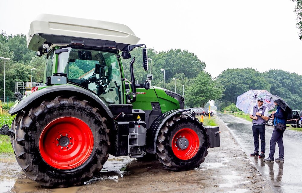 Fendt: il trattore Helios protagonista alla “Settimana tedesca dell’idrogeno”