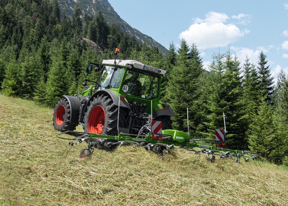 Fendt Twister 601 DN nell'impiego alpino