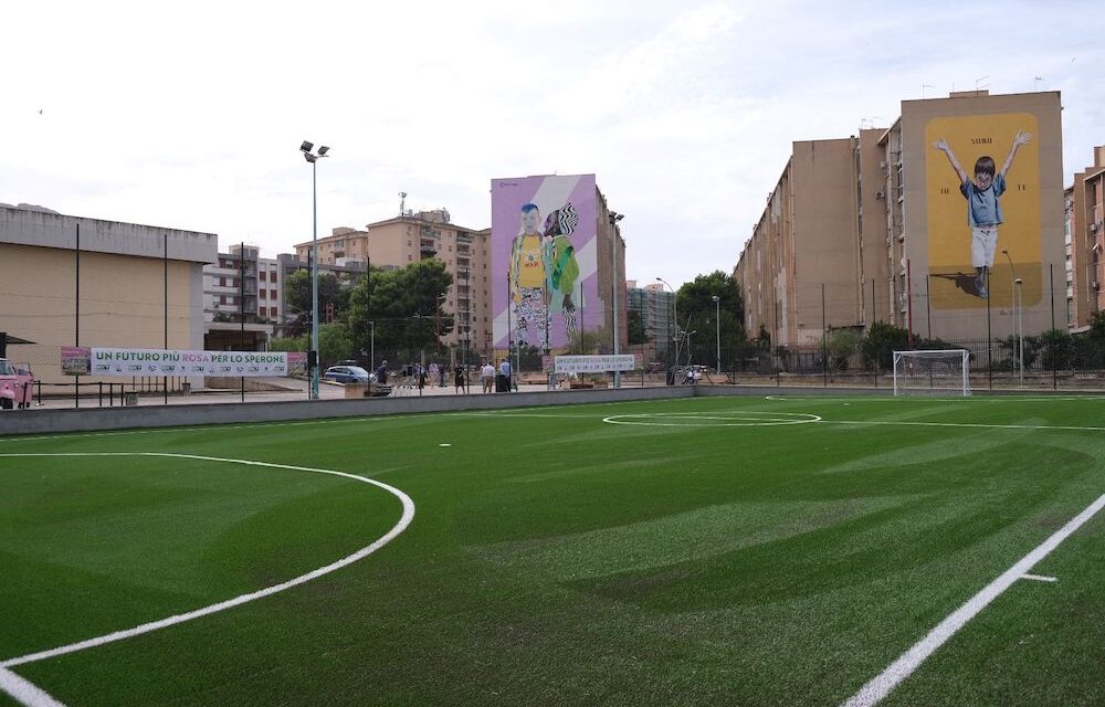 BKT con l’iniziativa Fattore Campo regala a Palermo un campo da calcio