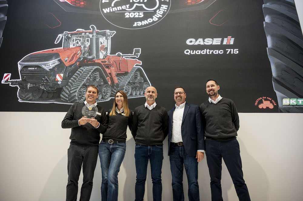 Premiazione del Quadtrac 715 vincitore del TotY 2025 nella categoria HighPower