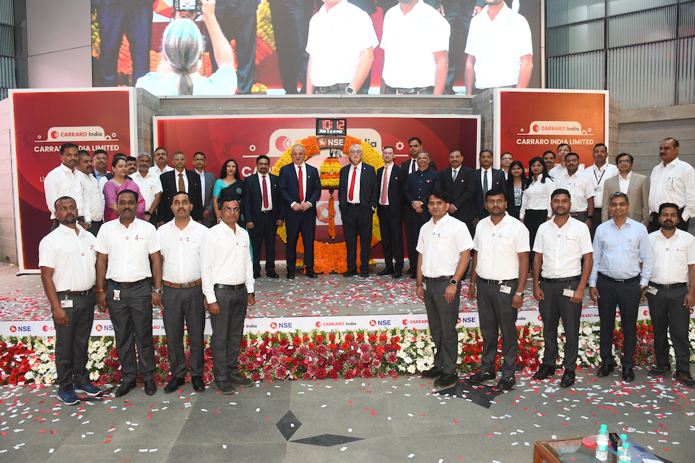 Carraro India debutta alla Borsa di Mumbai