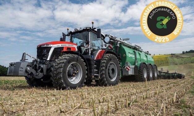 Massey Ferguson: all’MF 9S.425 Dyna-VT Exclusive l’International Product Award alla fiera AGROmashEXPO di Budapest