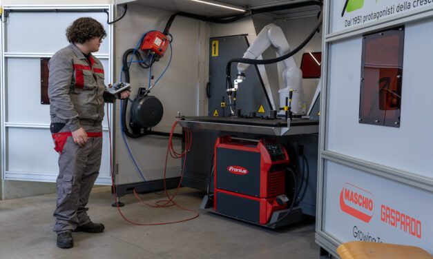 Maschio Gaspardo: un impianto di saldatura robotizzato in dono a una scuola veneta